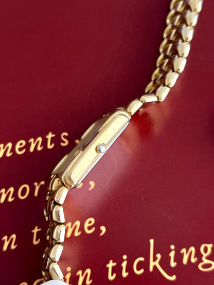 Longines Mother of Pearl Sculpted Bracelet Watch