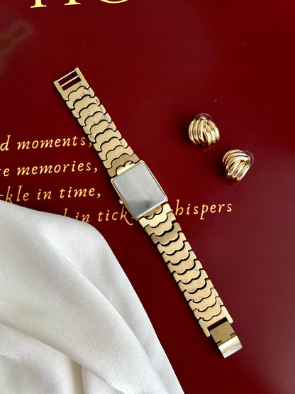 Longines Mother of Pearl Sculpted Bracelet Watch