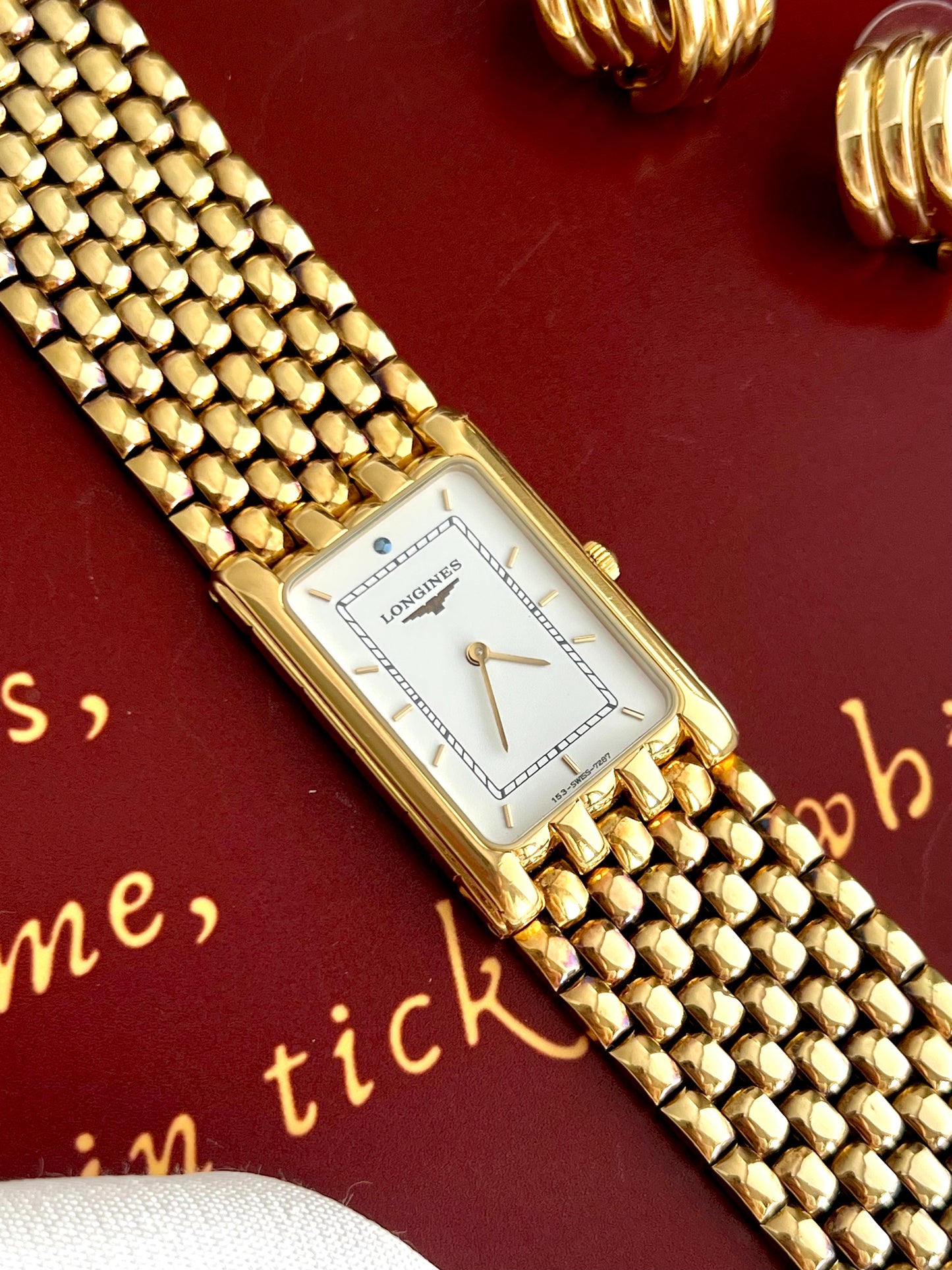 Longines Flagship White Dial Rice Bracelet Unisex Watch