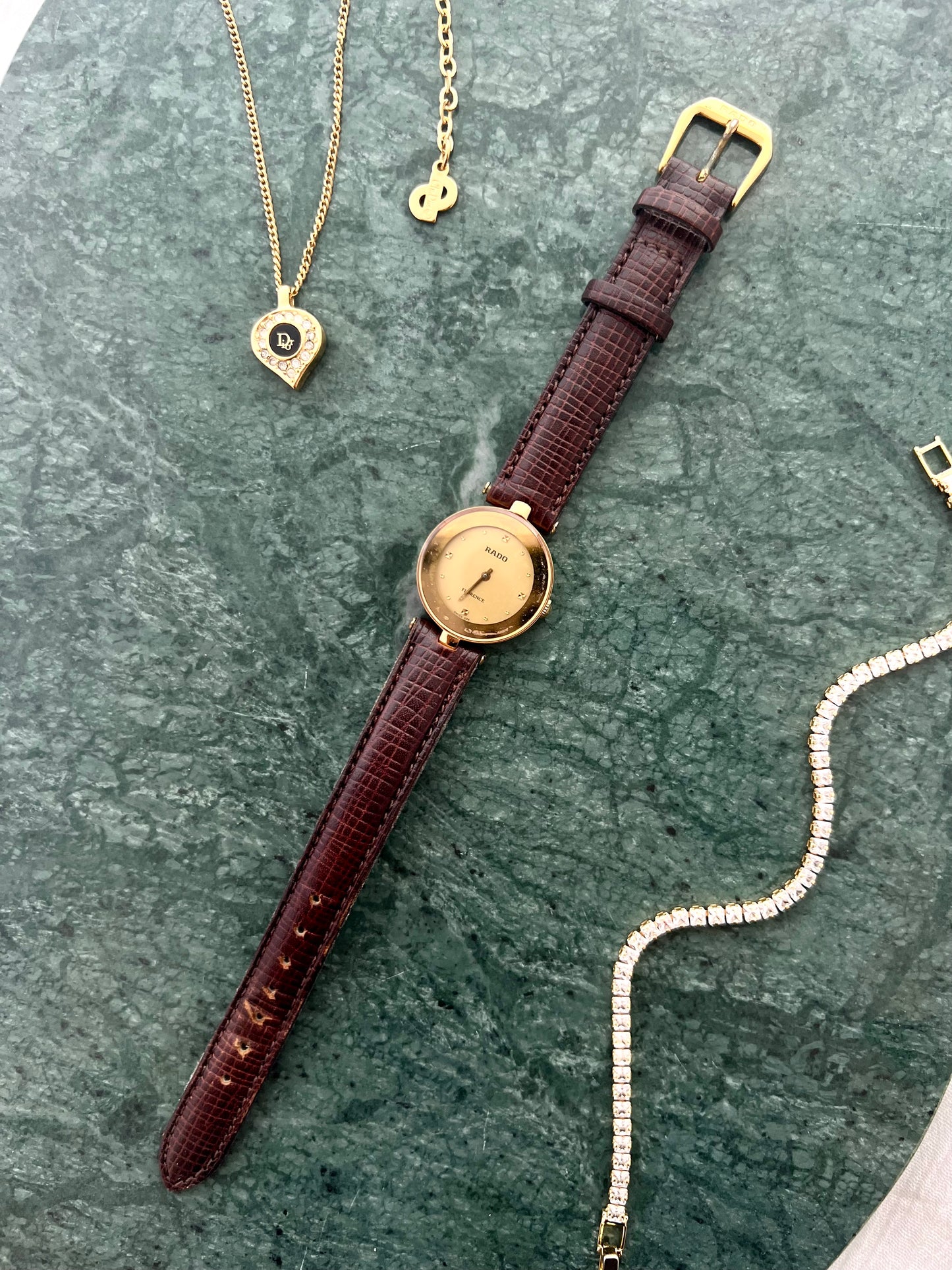 Rado Florence Petite Gold Champagne Dial Ladies Watch