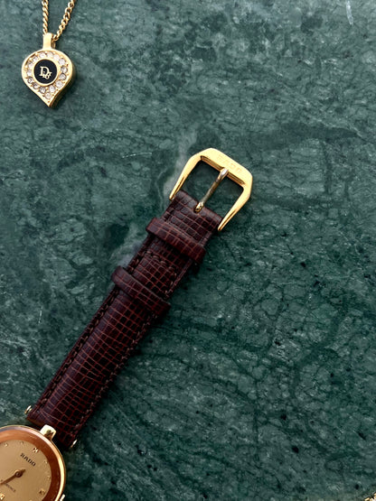 Rado Florence Petite Gold Champagne Dial Ladies Watch