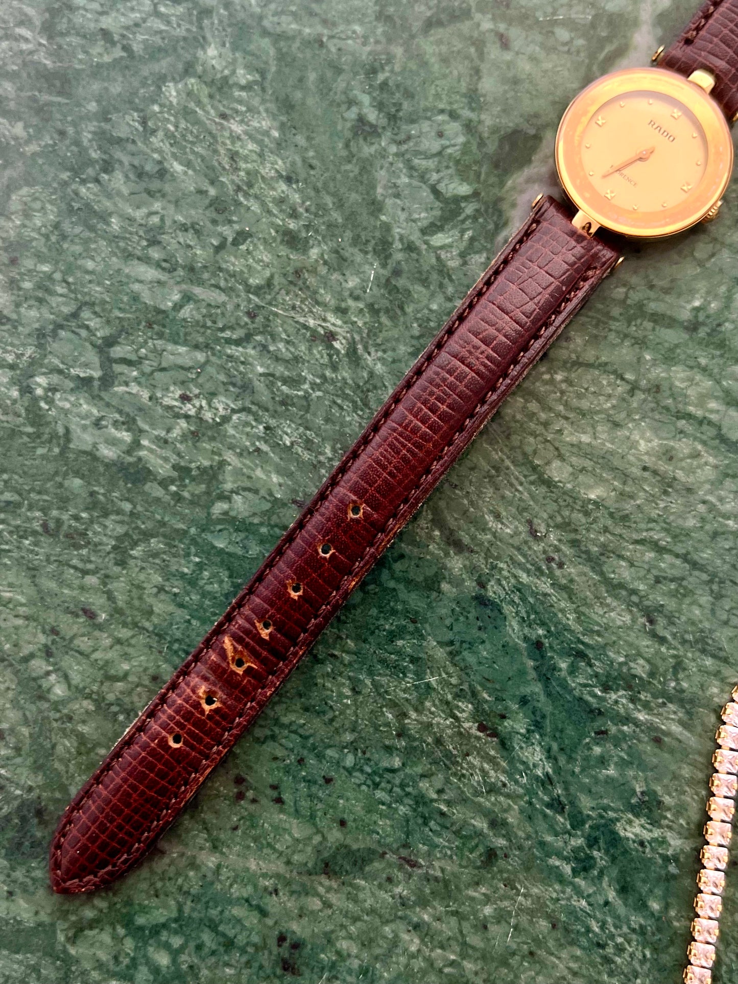 Rado Florence Petite Gold Champagne Dial Ladies Watch