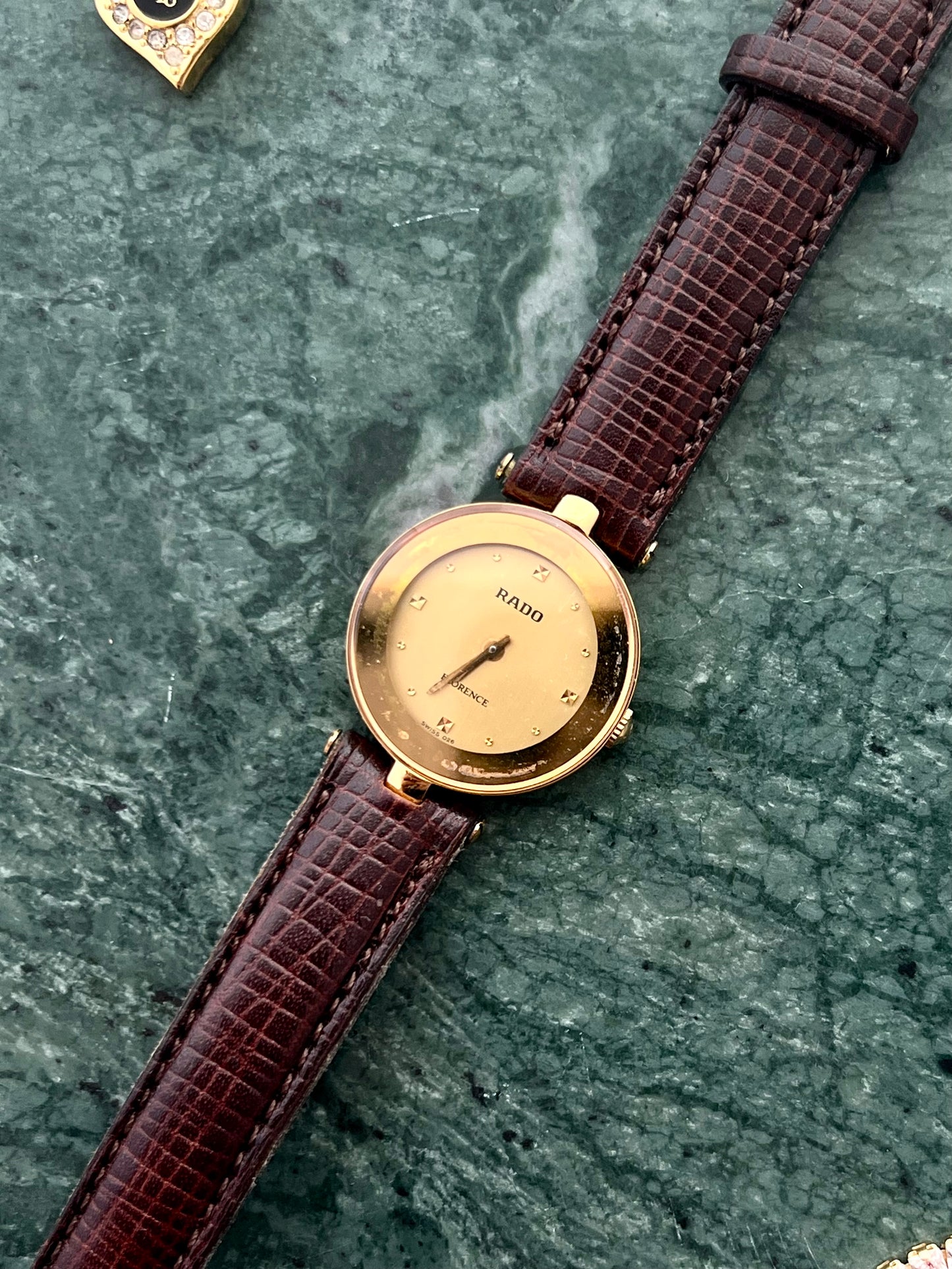 Rado Florence Petite Gold Champagne Dial Ladies Watch