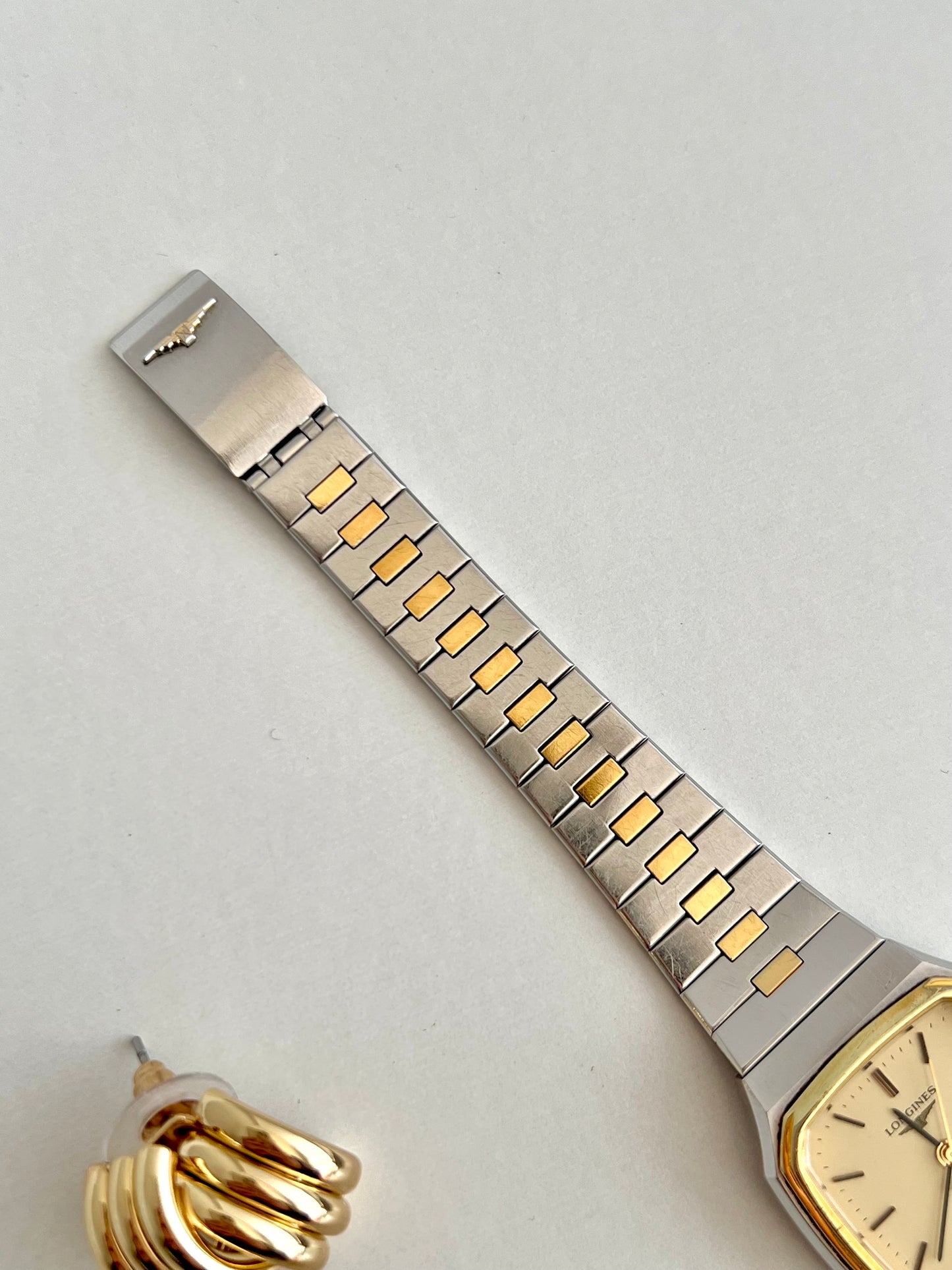 Longines Two Tone Octagonal Bracelet Women's Watch