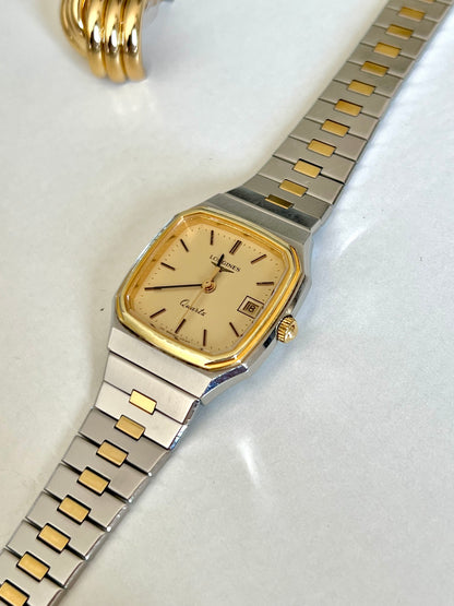Longines Two Tone Octagonal Bracelet Women's Watch