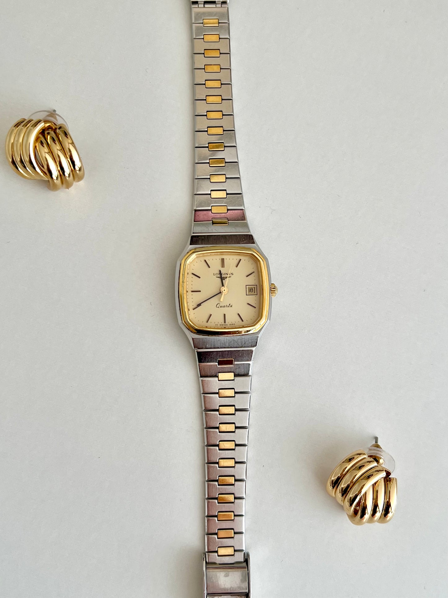 Longines Two Tone Octagonal Bracelet Women's Watch