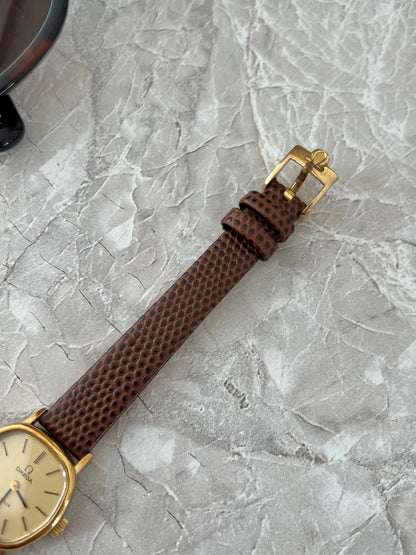 Omega De Ville Cushion Case Woman's Watch