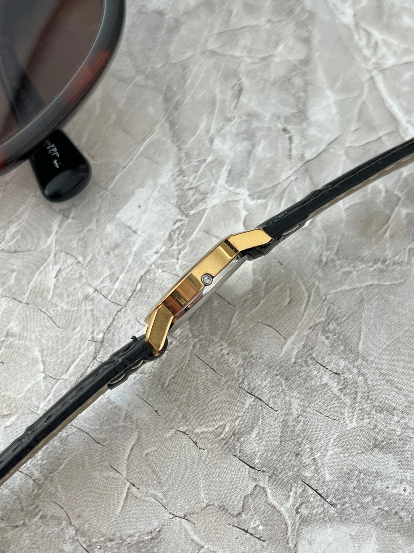 Omega De Ville Gold Tone Round Roman Numerals Women's Watch