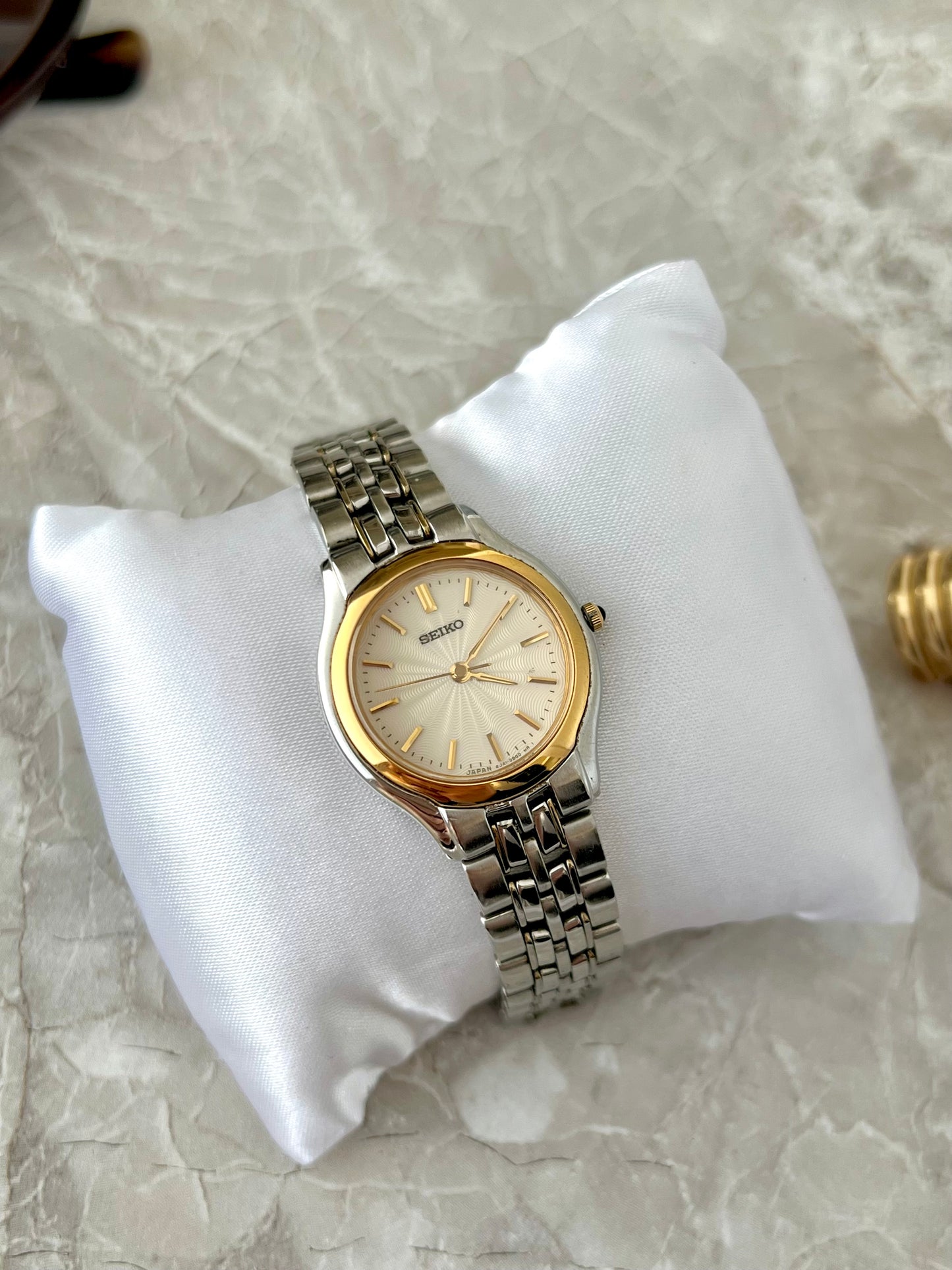 Seiko Radial Dial Two Tone Women’s Watch
