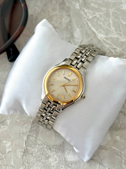 Seiko Radial Dial Two Tone Women’s Watch