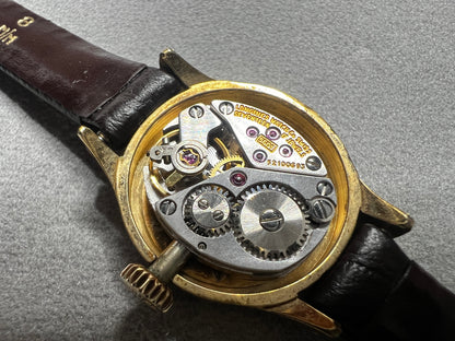 Longines Gold Toned Round Woman's Watch