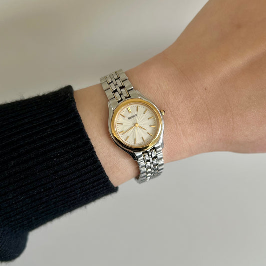 Seiko Radial Dial Two Tone Women’s Watch