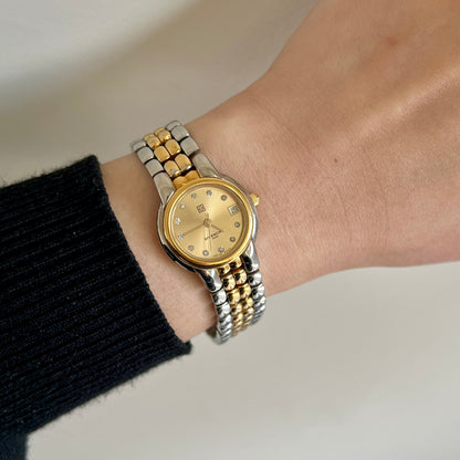 Givenchy Crystal Marker Two Tone Women’s Watch