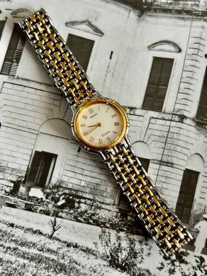 Seiko Exceline Two Tone Woman's Watch