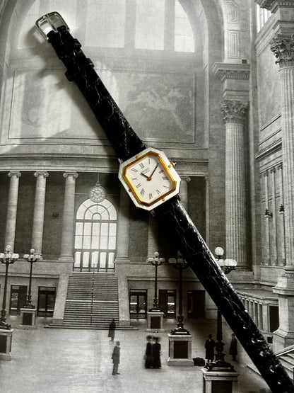 Seiko Two Tone Octagonal Woman's Watch