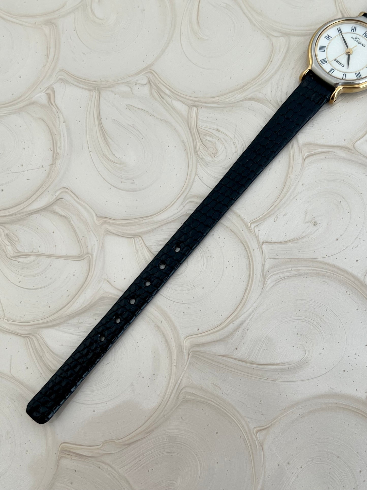 Seiko L'Espoir Neo Classical Two-Tone Roman Dial Ladies Dress Watch
