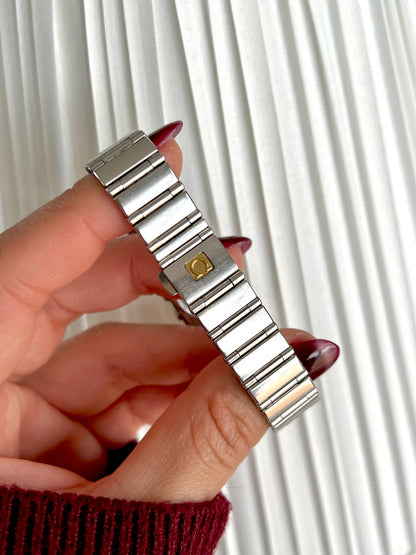 Omega Constellation Quadra Pink Mother of Pearl Dial Women's Watch