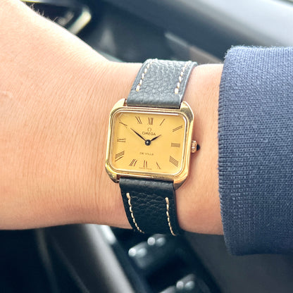 Omega De Ville Square Roman Dial Watch