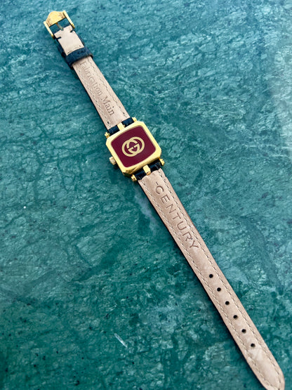 Gucci Sherry Gold Soft Square Ladies Watch