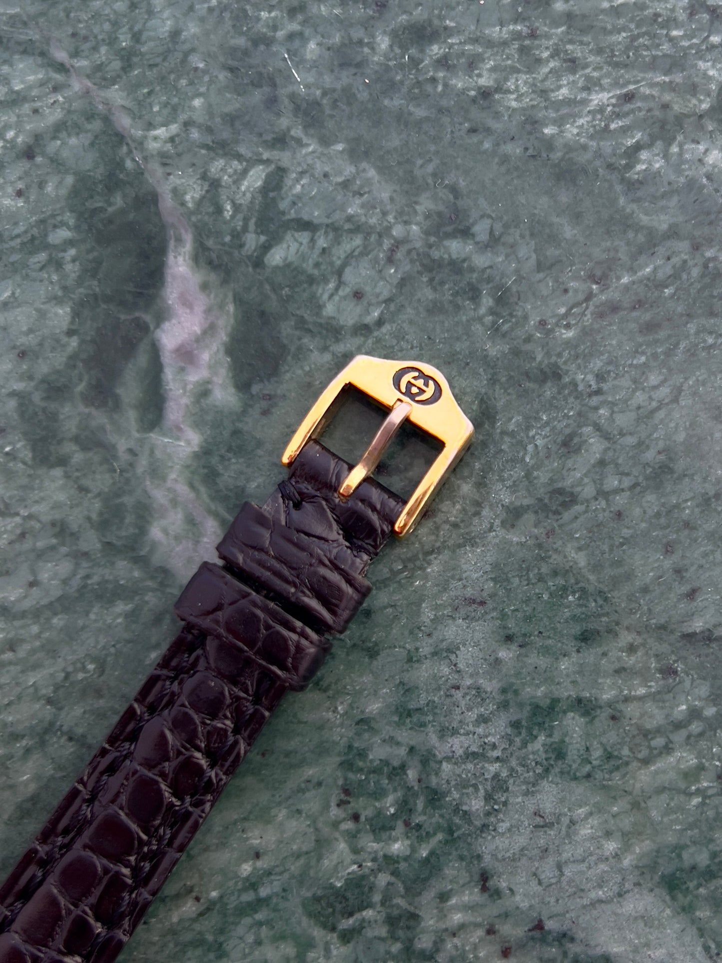 Gucci Sherry Gold Soft Square Ladies Watch