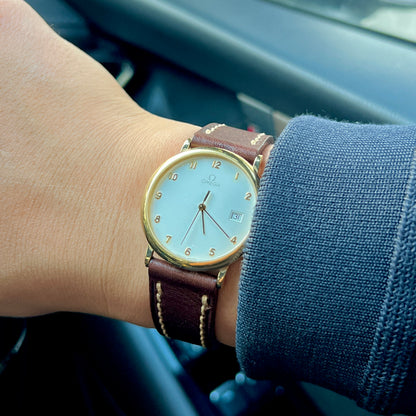 Omega De Ville White Dial Watch