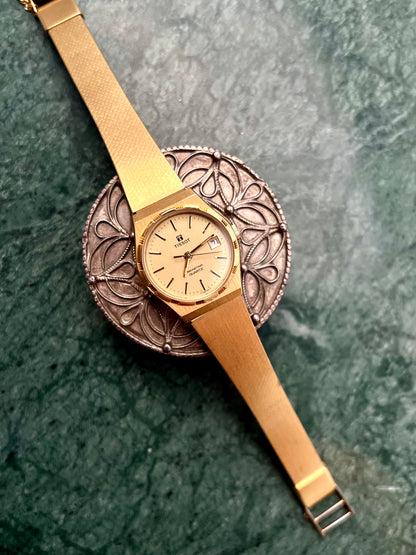 Tissot Seastar Gold Tone Woman's Watch