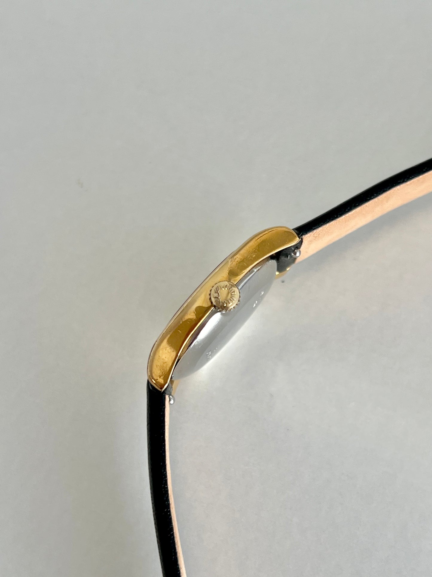 Longines Gold Tone Cushion Case Women’s Watch