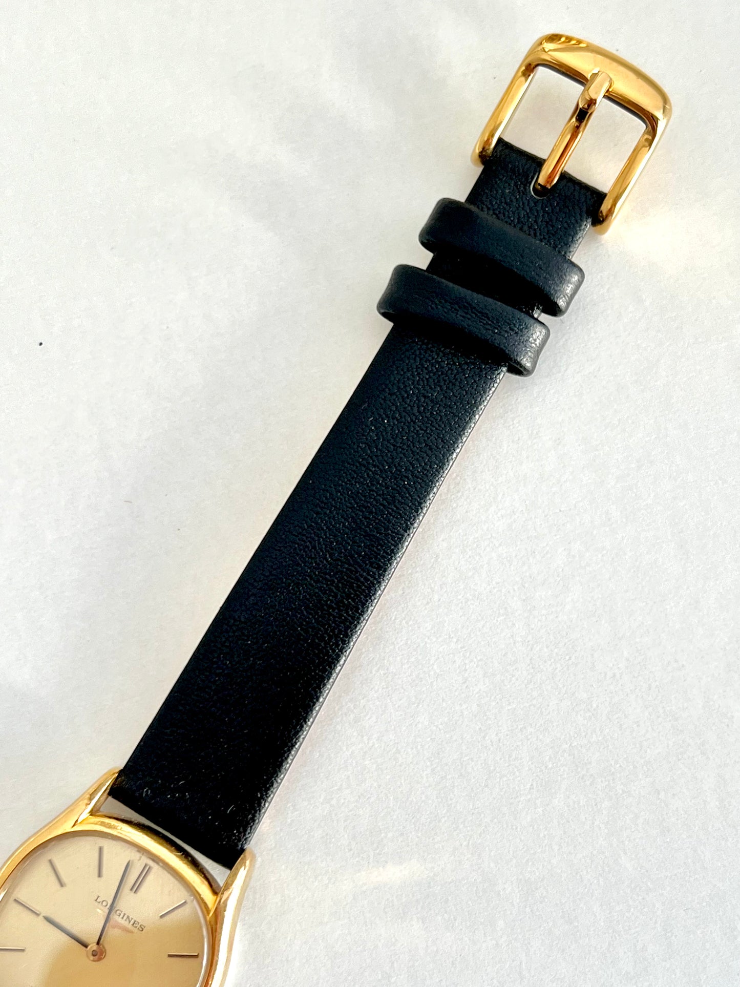 Longines Gold Tone Cushion Case Women’s Watch