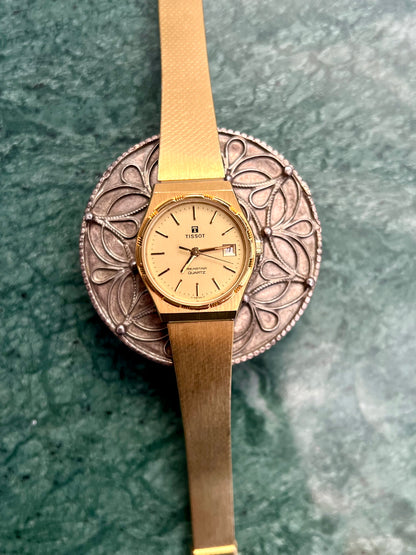 Tissot Seastar Gold Tone Woman's Watch