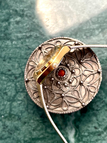 Tissot Seastar Gold Tone Woman's Watch