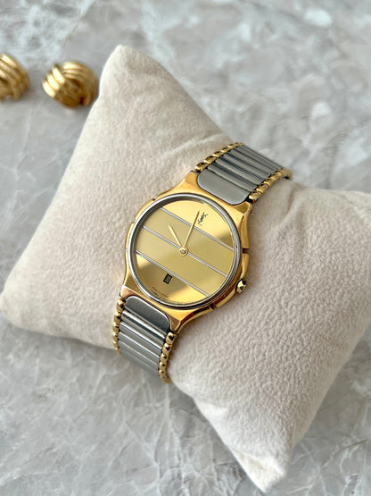 Yves Saint Laurent Polo Style Date Women’s Watch