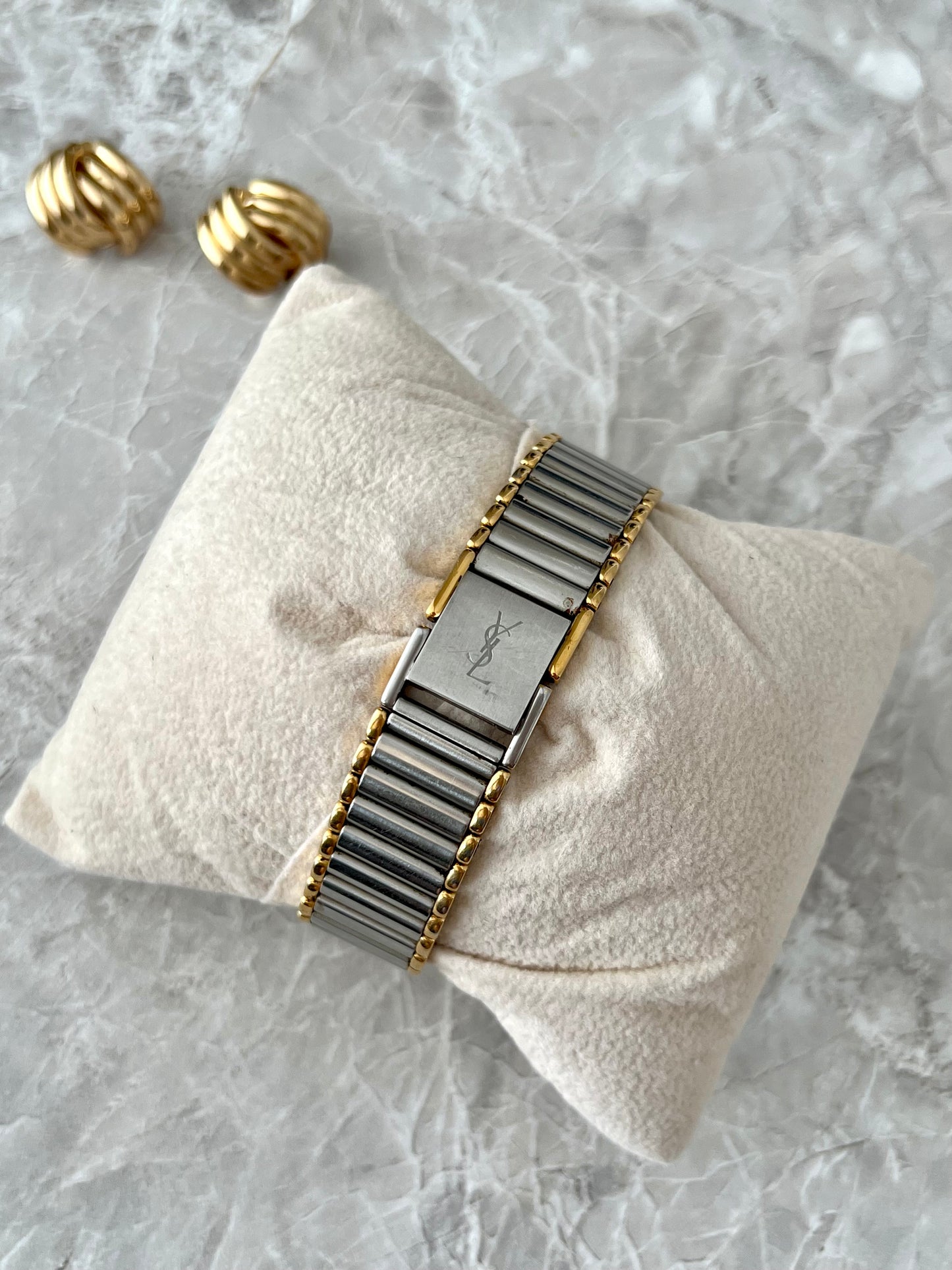 Yves Saint Laurent Polo Style Date Women’s Watch