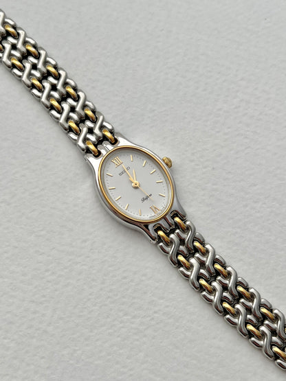 Seiko Belfina Two Tone Bracelet Style Women’s Watch