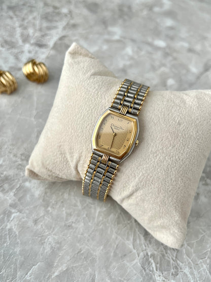 Christian Dior Tonneau Two Tone Roller Bracelet Women’s Watch