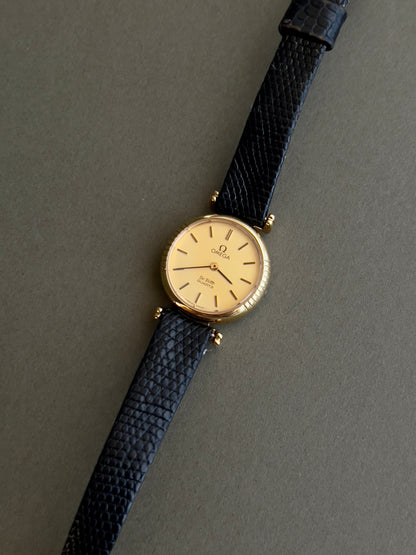 Omega De Ville Gold Toned Round Women’s Watch