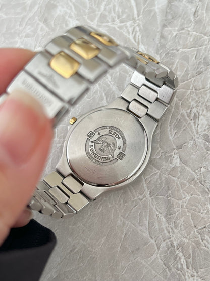 Longines Conquest Champagne Gold Dial Two Tone Women’s Watch White Dial