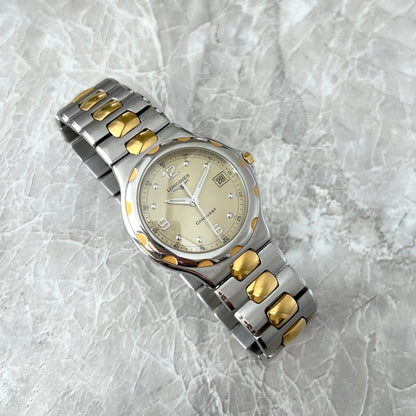 Longines Conquest Champagne Gold Dial Two Tone Women’s Watch Champagne Dial