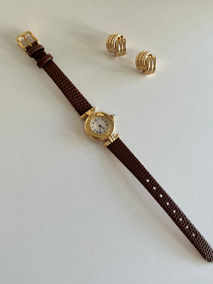 Must de Cartier Colisee Roman Dial Womens Watch