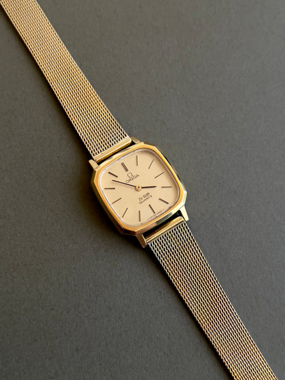 Omega De Ville Gold Toned Soft Octo Women’s Watch