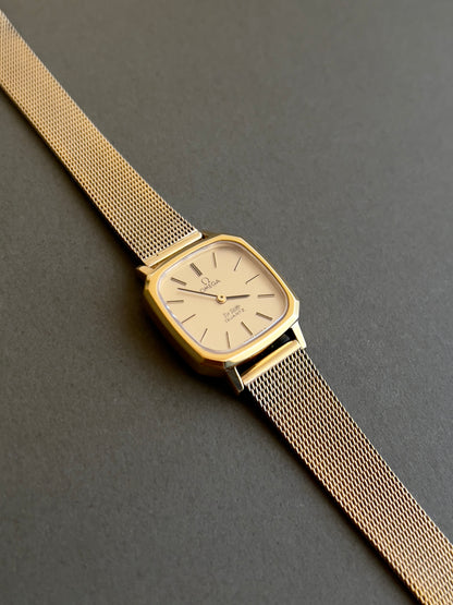 Omega De Ville Gold Toned Soft Octo Women’s Watch