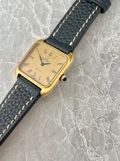 Omega De Ville Square Roman Dial Watch