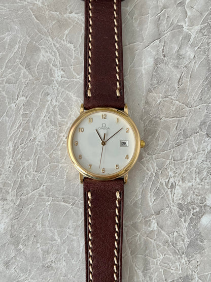 Omega De Ville White Dial Watch