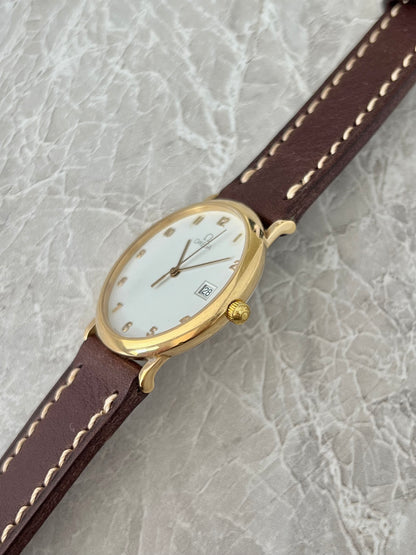 Omega De Ville White Dial Watch