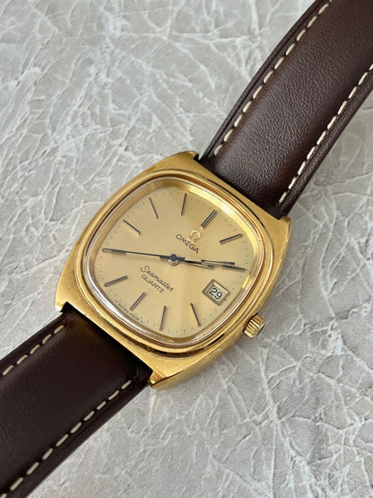 Omega Seamaster Champagne Dial Men's Watch