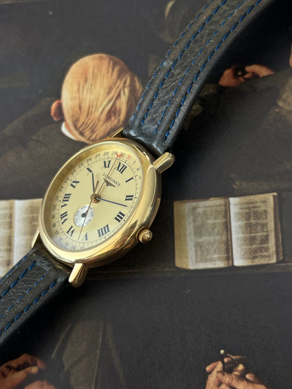Longines Charleston Champagne Pointer Date Watch