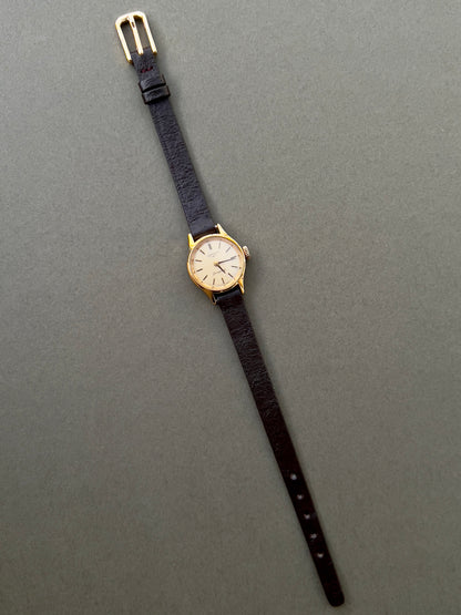 Longines Gold Toned Round Woman's Watch