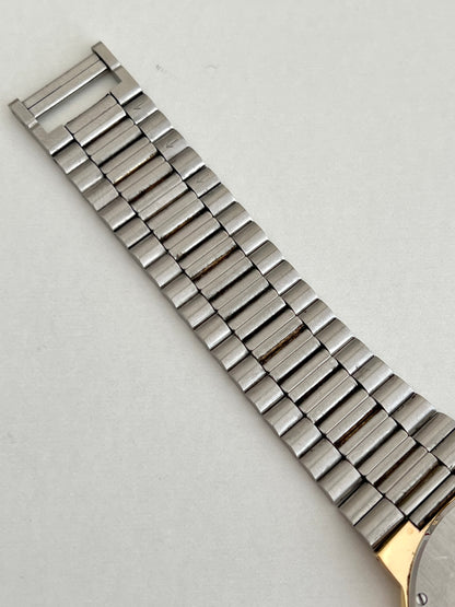 Omega De Ville Gold Tone Unisex Watch with Integrated Bracelet