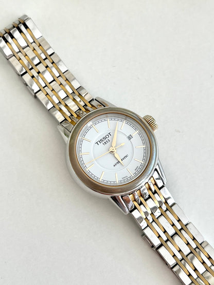 Tissot Carson Automatic Lady Two Tone Bracelet Watch