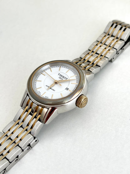 Tissot Carson Automatic Lady Two Tone Bracelet Watch