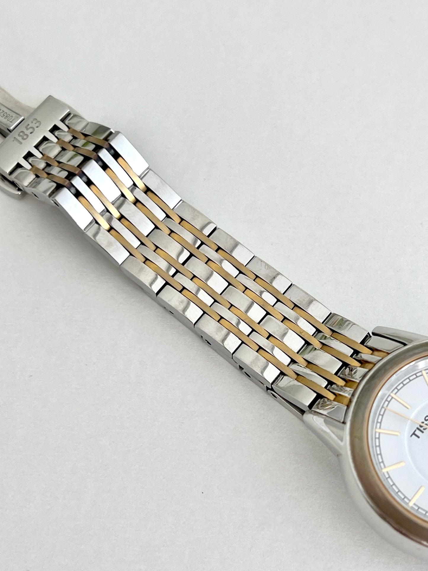 Tissot Carson Automatic Lady Two Tone Bracelet Watch